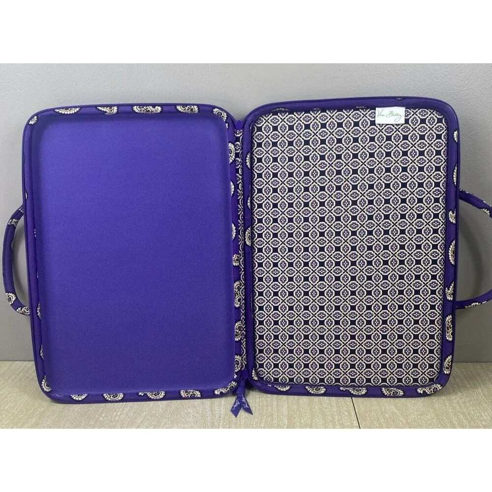 Vera Bradley Hard Shell Laptop, Tablet, I-Pad, or Kindle Crossbody Case
